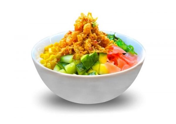 Spicy Shrimp Poké Bowl
